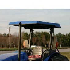 40" x 49" Small Blue ABS Plastic Tractor Canopy