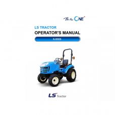 LS Tractor XJ2025 Operation Manual - Printed Hard Copy - FREE Shipping