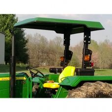 40" x 49" Small Green ABS Plastic Tractor Canopy