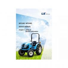LS Tractor MT235E Service Manual - Printed Hard Copy - FREE Shipping