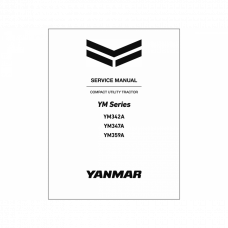 Yanmar Tractor YM-Series Service Manual YM342A / YM347A / YM359A - Printed Hard Copy - FREE Shipping