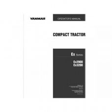 Yanmar Tractor EX2900 Operation Manual - Printed Hard Copy - FREE Shipping