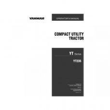 Yanmar Tractor YT235 Operation Manual - Printed Hard Copy - FREE Shipping